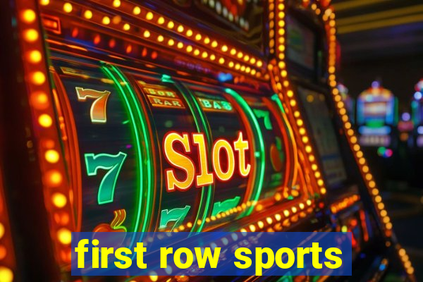 first row sports